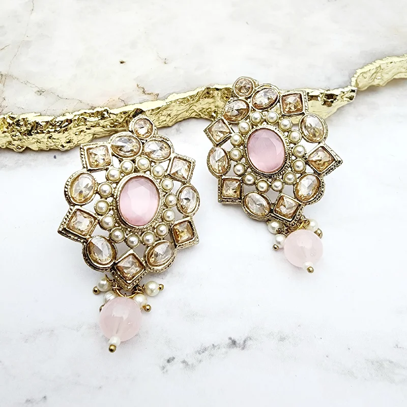 Fancy Earrings for Weddings-Aneesa Earrings