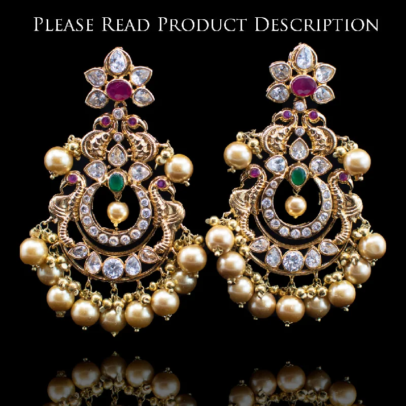 Fashion Bead Earrings-Custom Order - Aashi Look Earrings Only