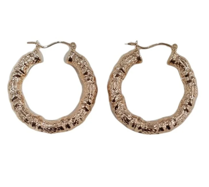 Simple Hoop Earrings-Gold Earrings