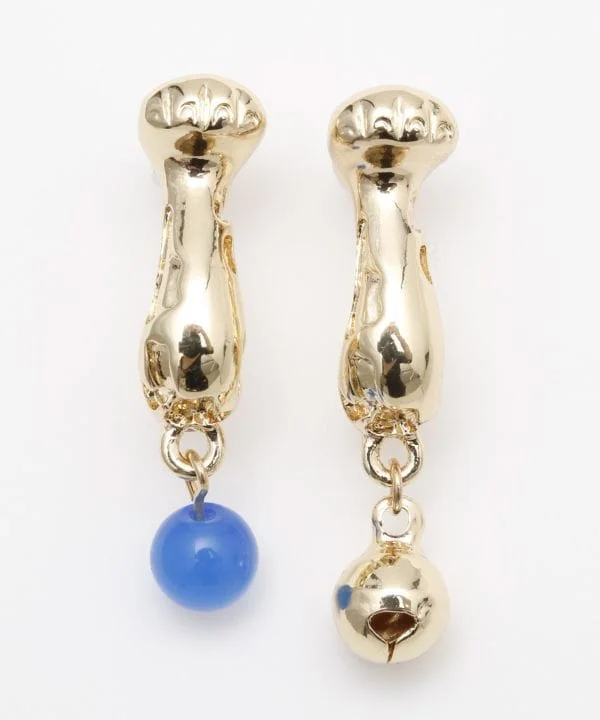 Shiny Crystal Earrings-MEKO MANEKI Hand Clip Earrings