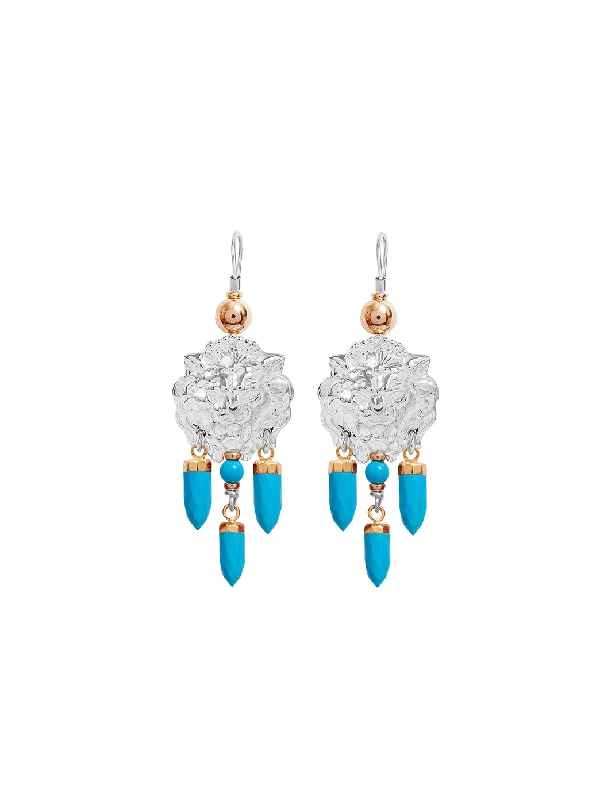 Turquoise Earrings for Women-Taormina Earrings