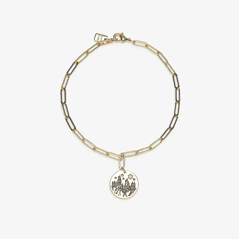 Pearl and Gold Bracelet-Hogwarts™ Chain Bracelet