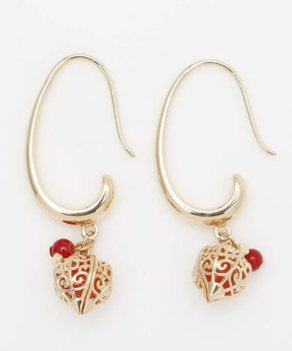 Clear Crystal Earrings-HOZUKI Earrings