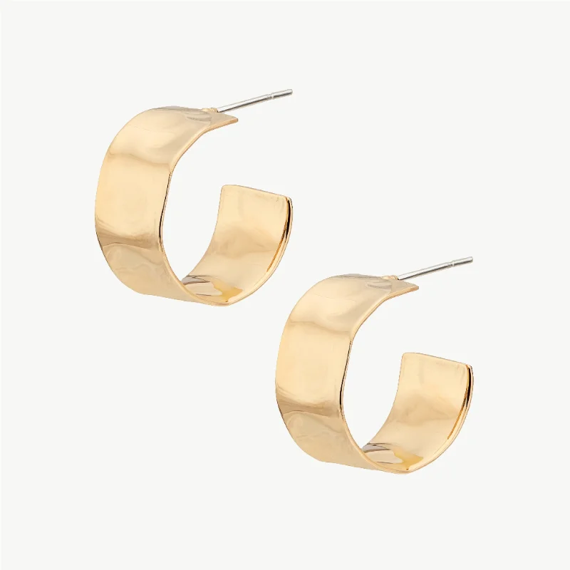 Artistic Gemstone Earrings-Maji Mini Hoop Earrings