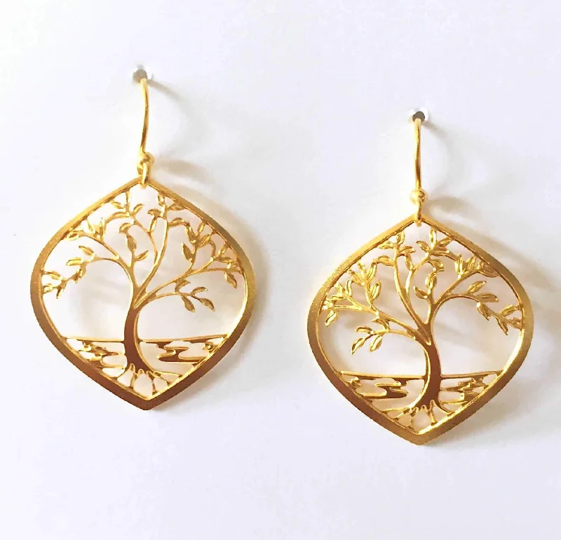 Crystal Cluster Earrings-Giving Tree Earrings