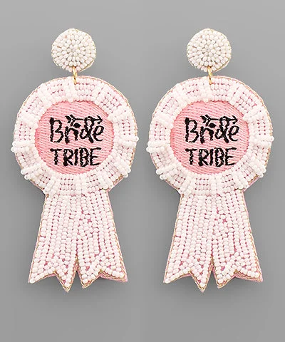 Yellow Gold Earrings-Bride Tribe Earrings