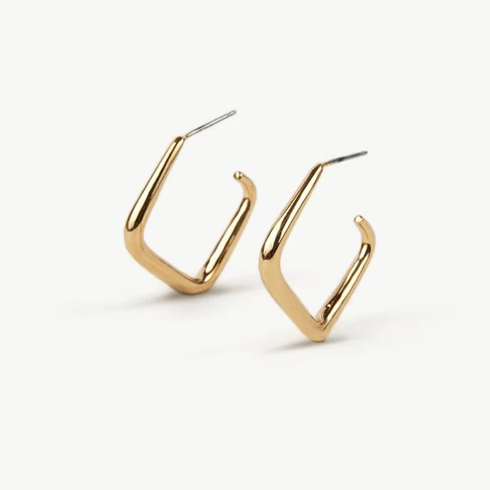 Fashion Hoop Earrings-Laini Midi Hoop