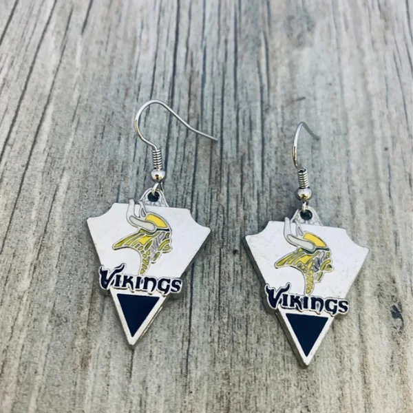 Vintage Stud Earrings-Vikings Earrings