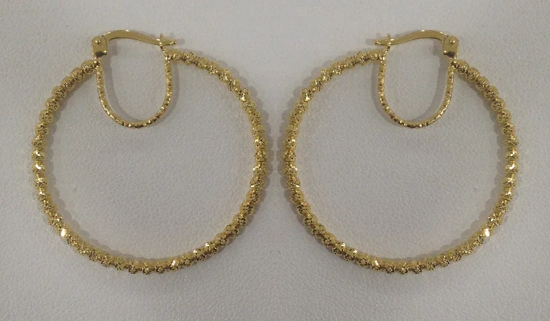 Handmade Drop Earrings-Gold Earrings