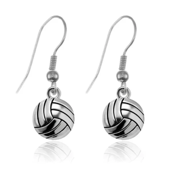 Bridal Earrings for Weddings-Volleyball Earrings