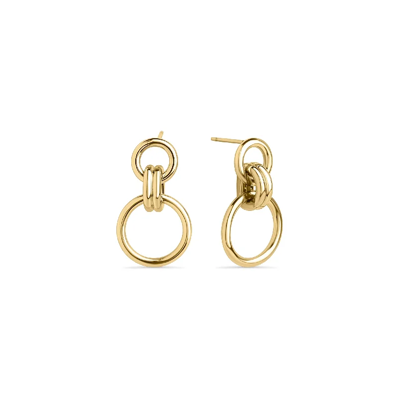 Elegant Drop Earrings-Khloe Pendant Earrings