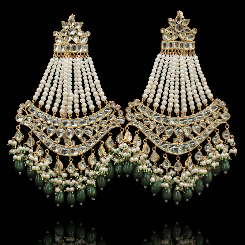 Artistic Drop Earrings-Meghna Earrings - Available in 2 Sizes