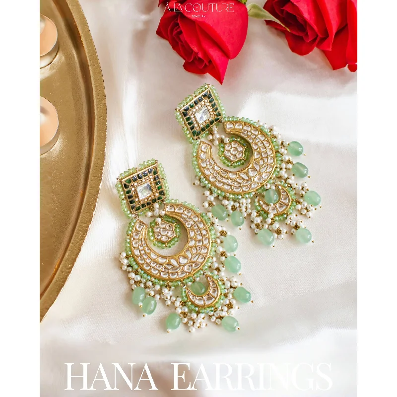 Diamond Hoop Earrings-Hana Earrings