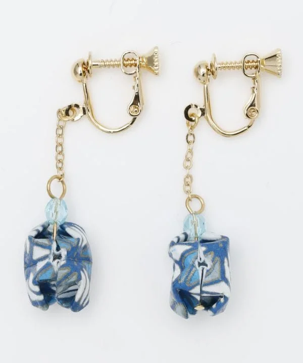 Heart Shaped Earrings-KAMI FUSEN Clip Earring