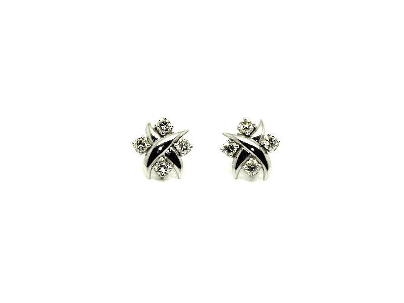 Butterfly Earrings for Girls-X&O Diamonds Earring Ad No. 0144