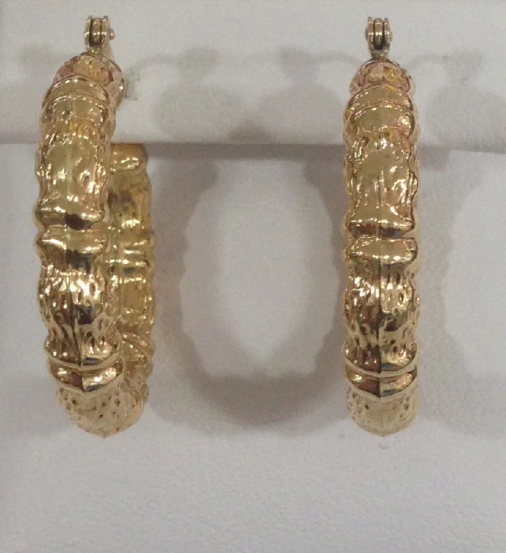 Pretty Gold Earrings-Gold Earrings