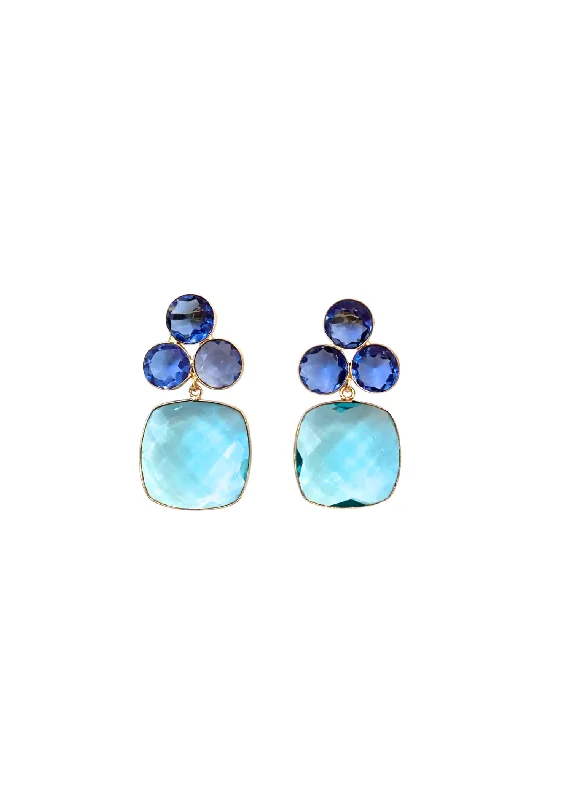 Chunky Drop Earrings-JANESSA EARRINGS