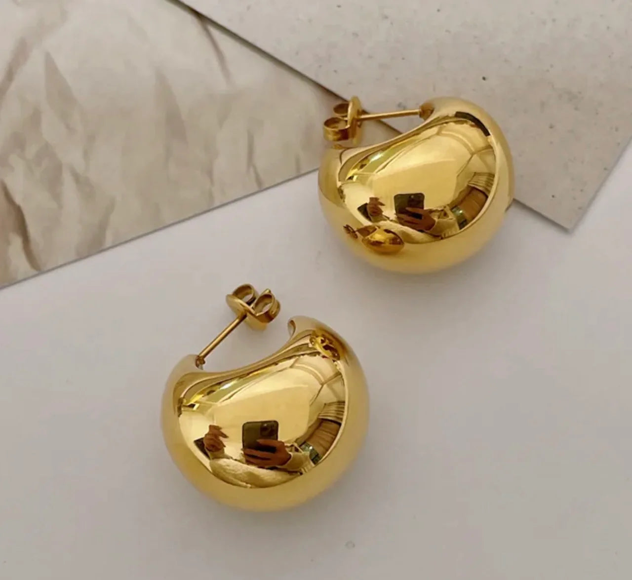 Custom Birthstone Earrings-CHANSUTT PEARLS Kendall Gold Earrings