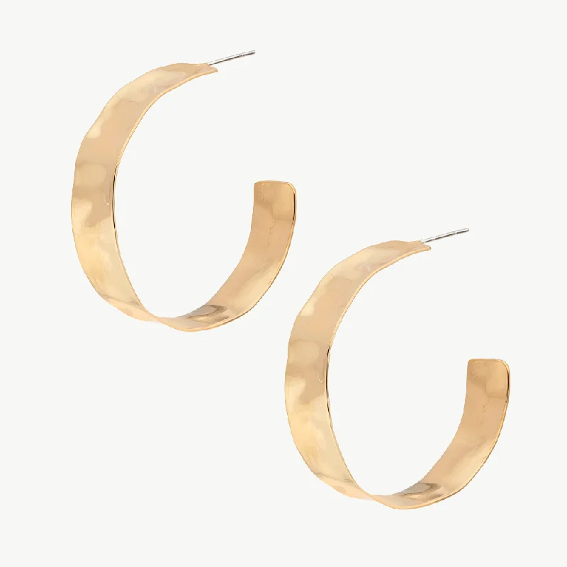 Long Dangling Earrings-Maji Hoop Earrings