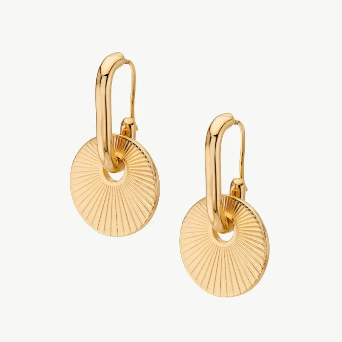 Luxury Pearl Earrings-Jua Capsule Hoop Earrings