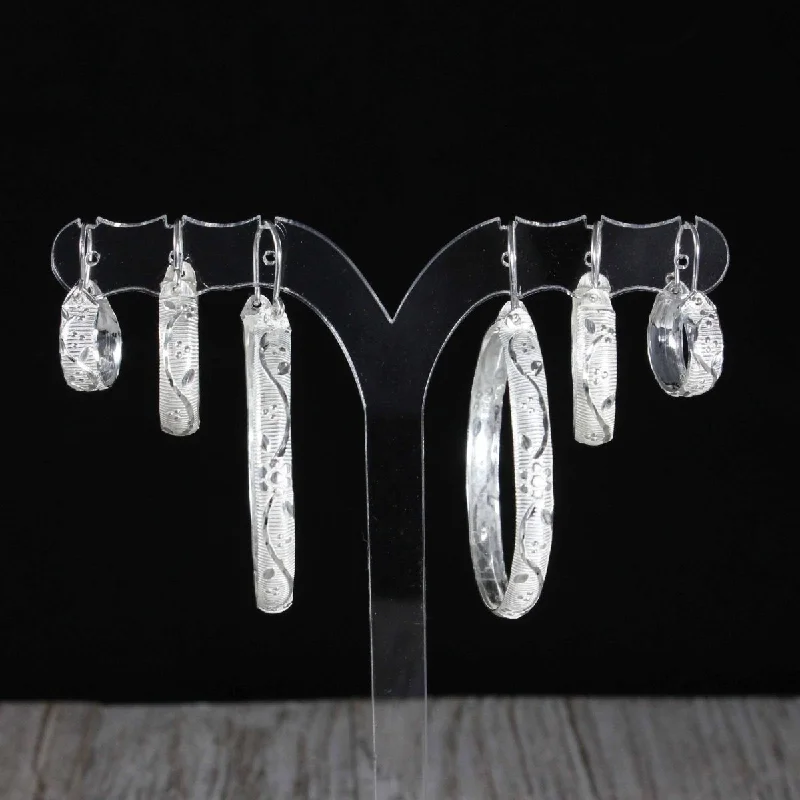 Multi-Layer Earrings-Caribbjou Grapevine  Hoop Earrings