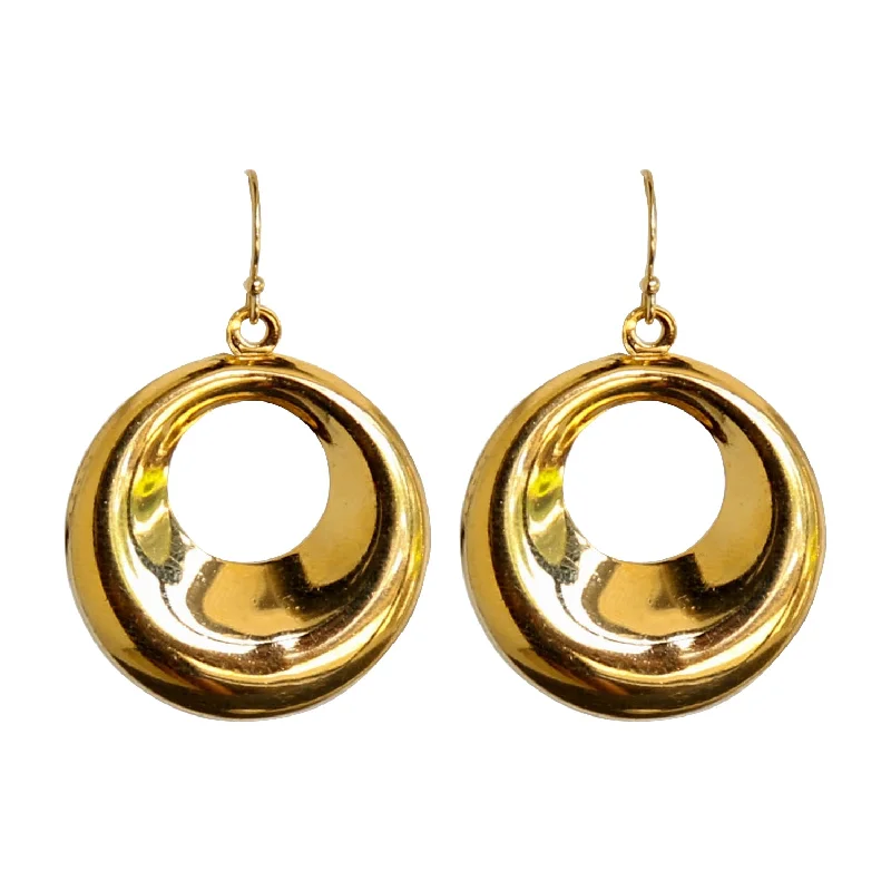 Simple Gold Hoop Earrings-Essential Hoop