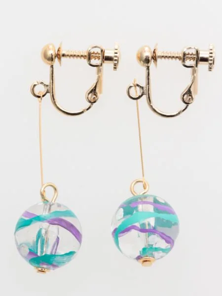 Classic Silver Earrings-Water Baloon Earrings