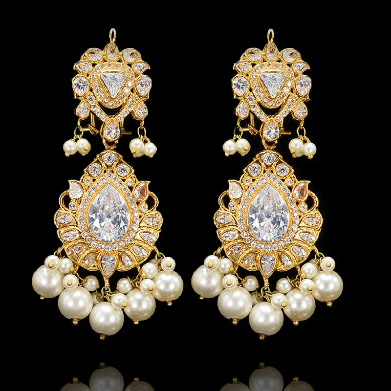 Fashionable Pearl Earrings-Reneh Earrings