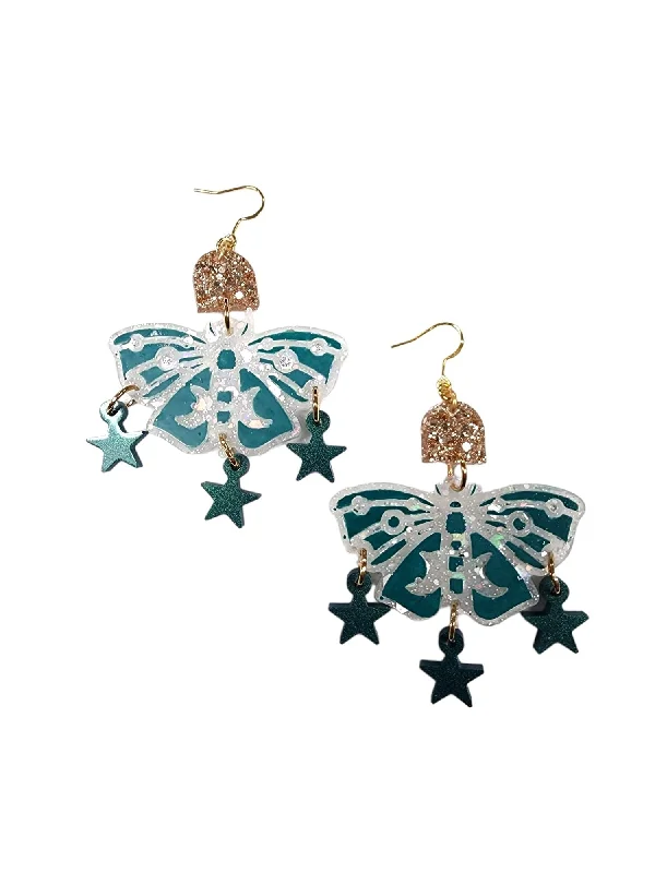 Elegant Drop Earrings-The Leanne Resin Earrings