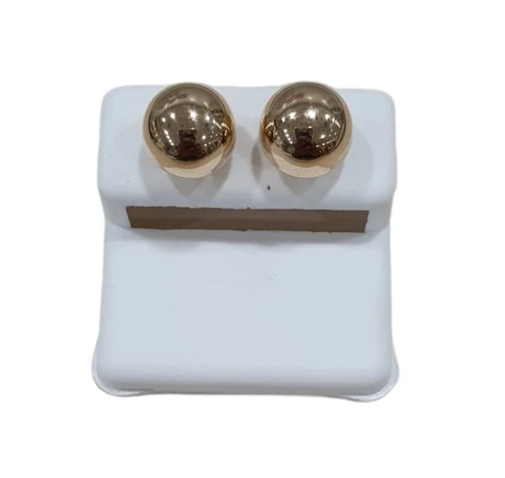 Square Stud Earrings-Gold Earrings