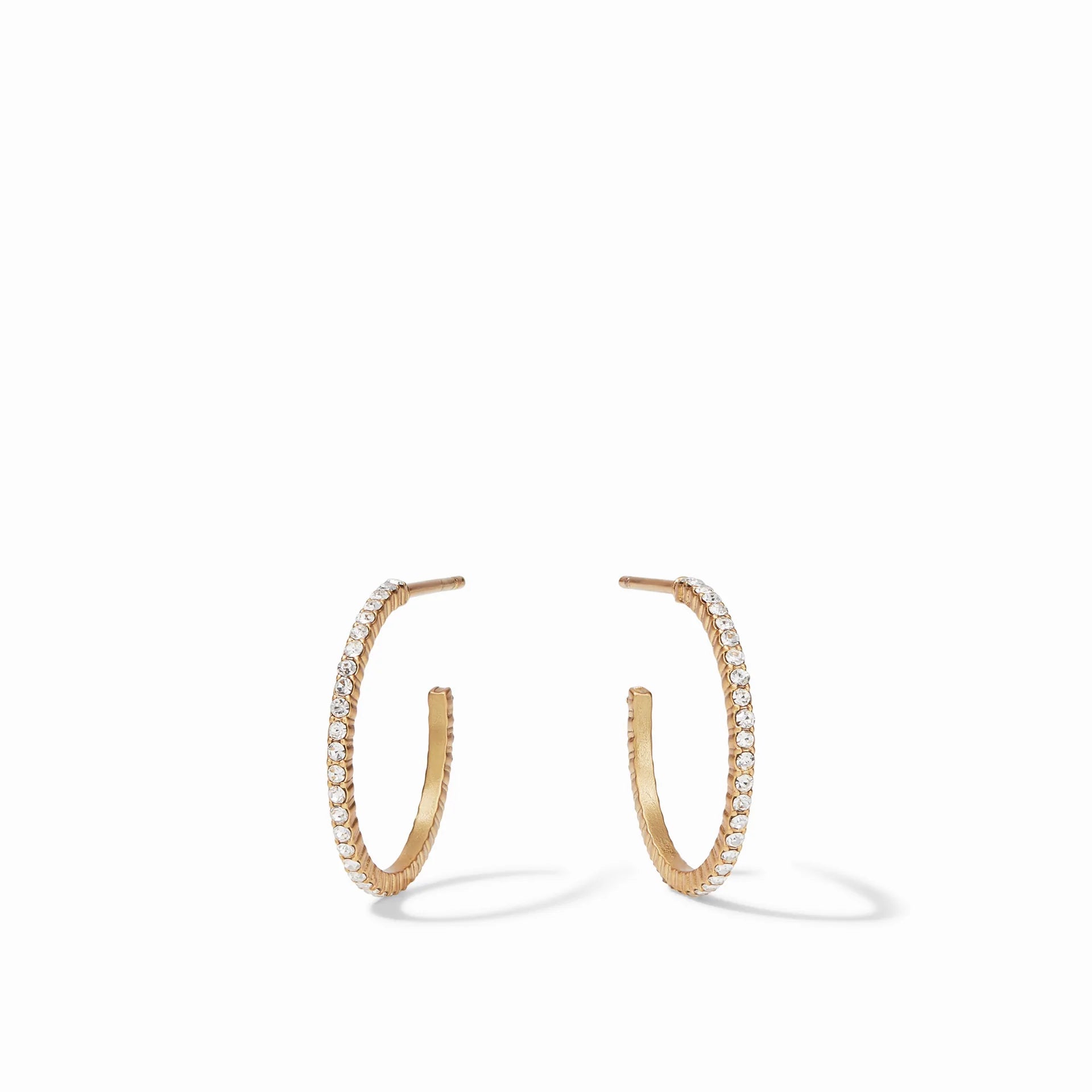 Large Diamond Earrings-WINDSOR HOOP EARRING