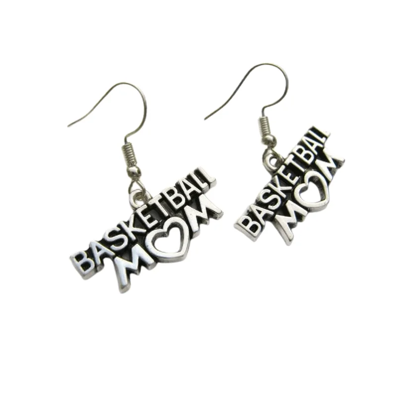 Bridesmaid Earrings-Basketball Mom Earrings