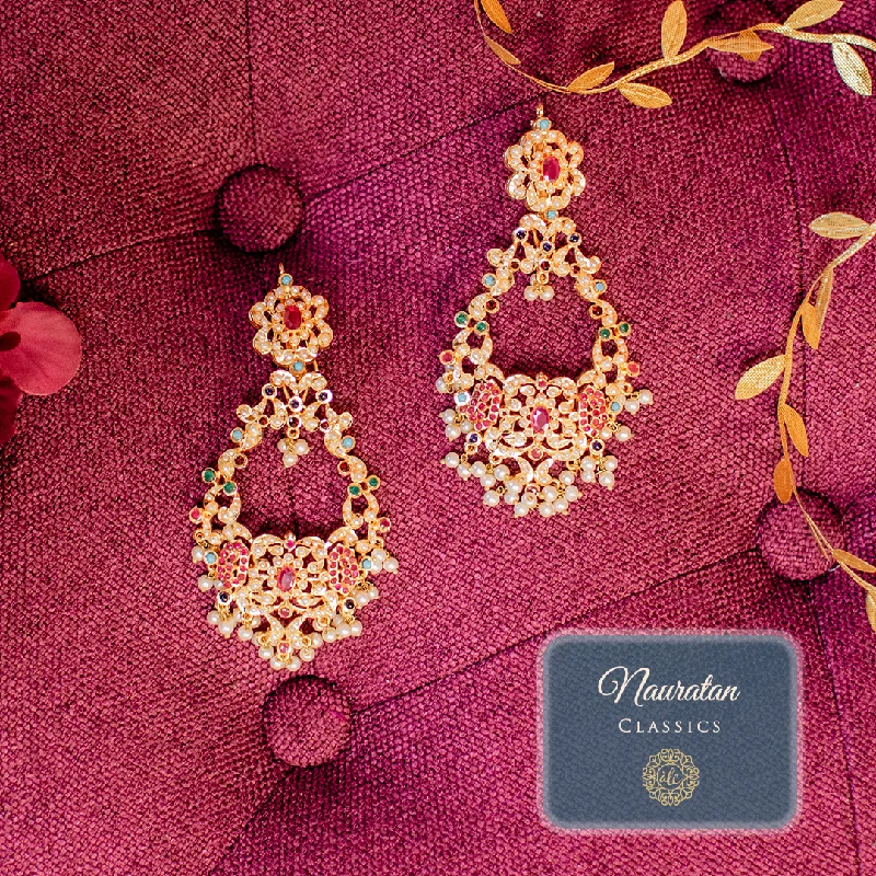 Elegant Evening Earrings-Niti Earrings