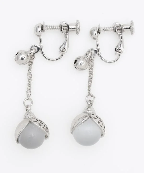 Wedding Earrings for Bride-SHIPPO Firefly Clip Earrings