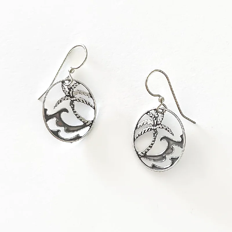 Trendy Hoop Earrings-Land & Sea