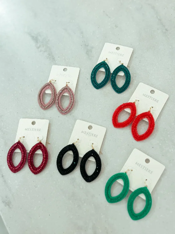 Casual Everyday Earrings-Reese Threaded Earrings