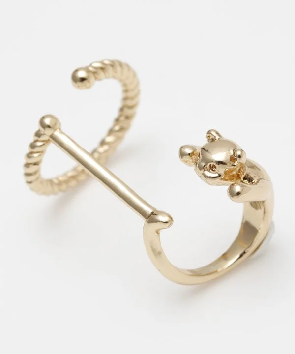 Statement Gold Earrings-NEKO Ear Cuff