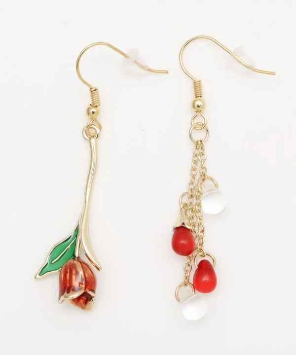 Beaded Earrings for Women-Tulip Earrings