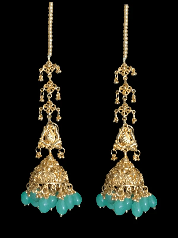 Vintage Pearl Earrings-DER323 Sadhna jhumk earrings ( READY TO SHIP )