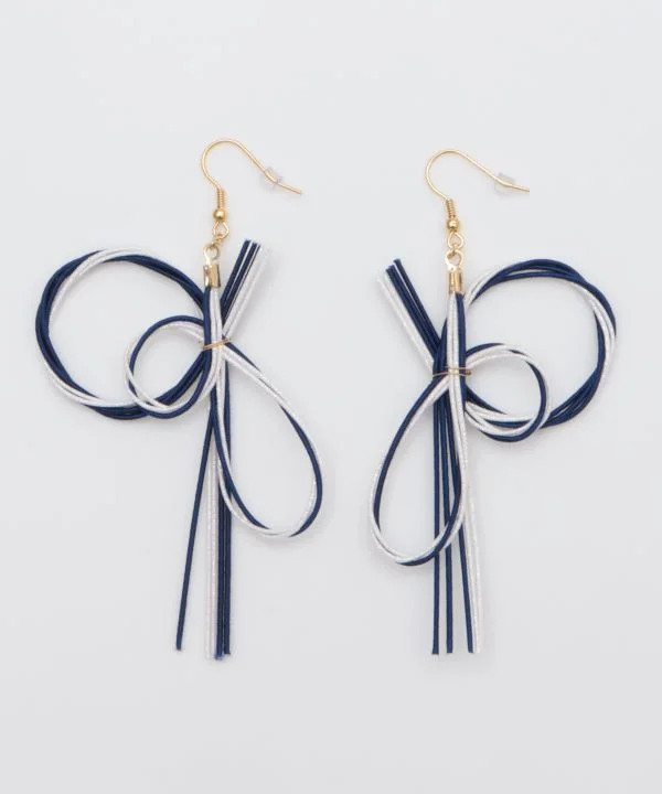 Eco-Friendly Earrings-Supple MIZUHIKI Earrings