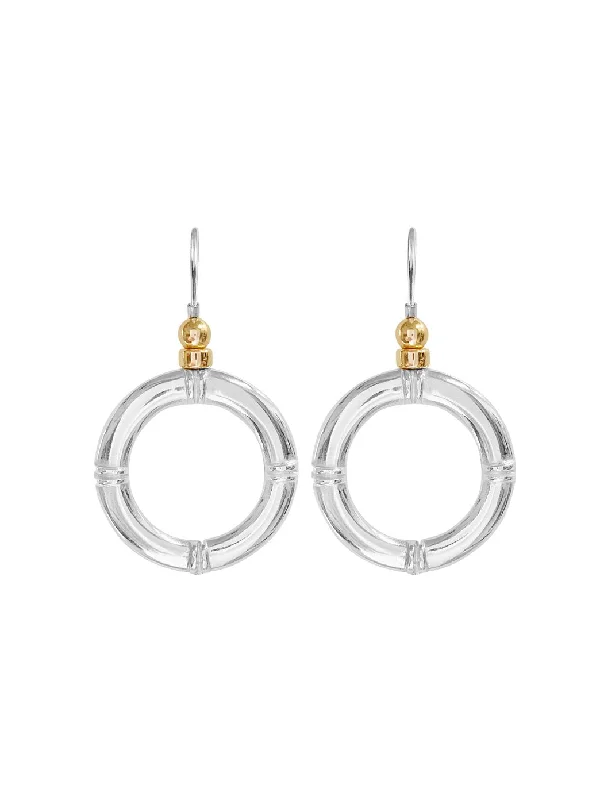 Colorful Hoop Earrings-Buoy Earrings