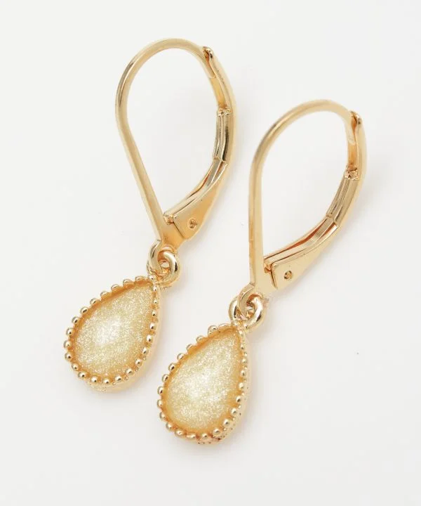 Large Drop Earrings-Color Drop Earrings