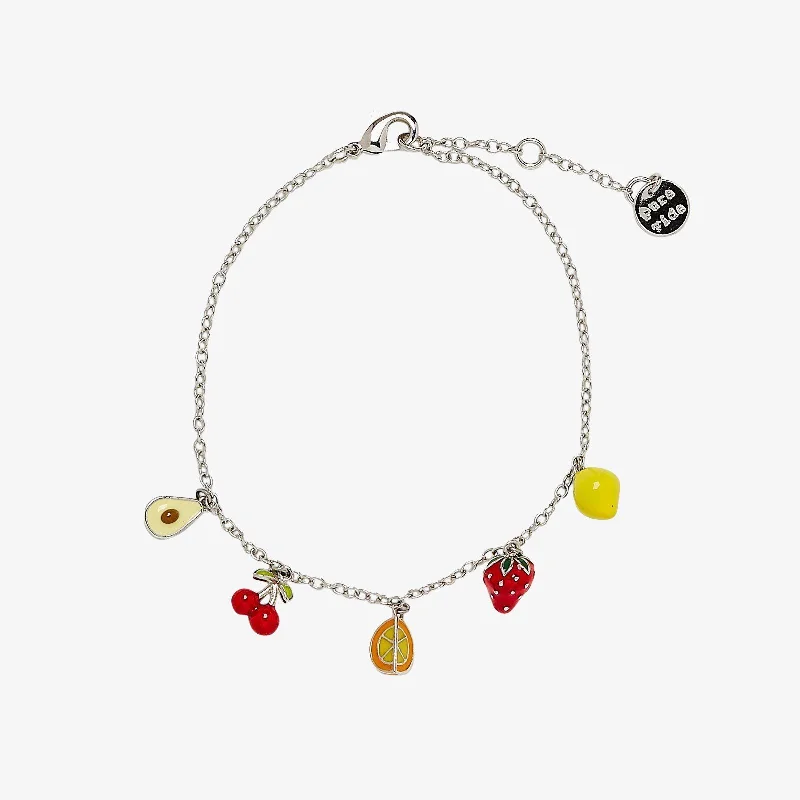 Classic Beaded Charm Bracelet-Fruit Chain Bracelet