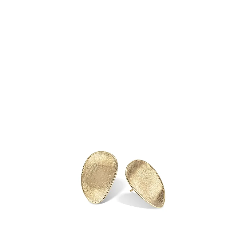 Rose Gold Earrings for Girls-Marco Bicego 18K Yellow Gold Stud Earrings