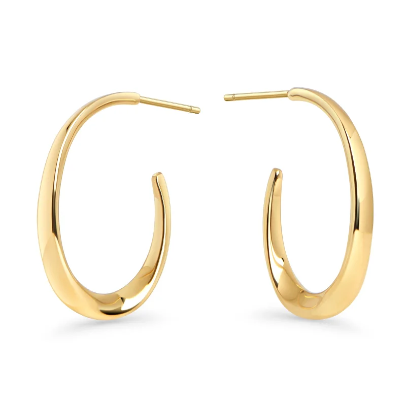 Elegant Stud Earrings-Eolie Hoop Earrings