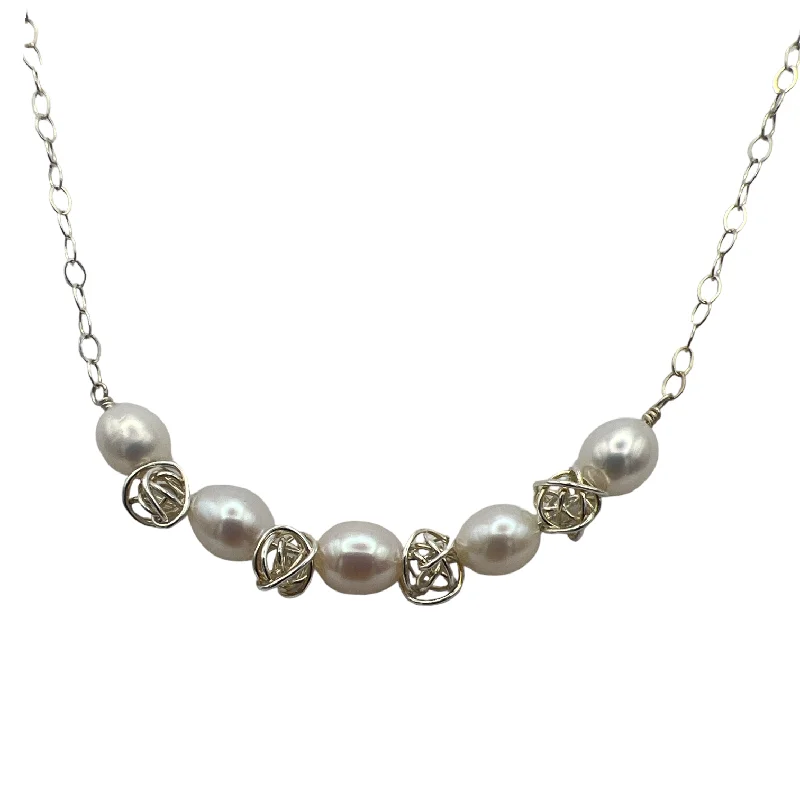 Tropical Necklace for Summer-3198 - Purity Pearl Necklace