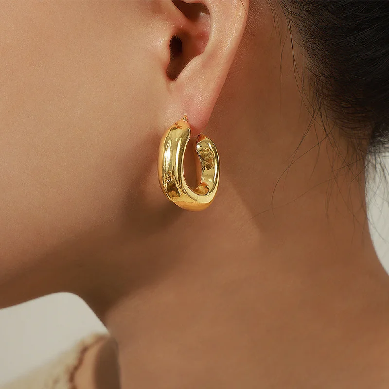 F454-Gold Earrings