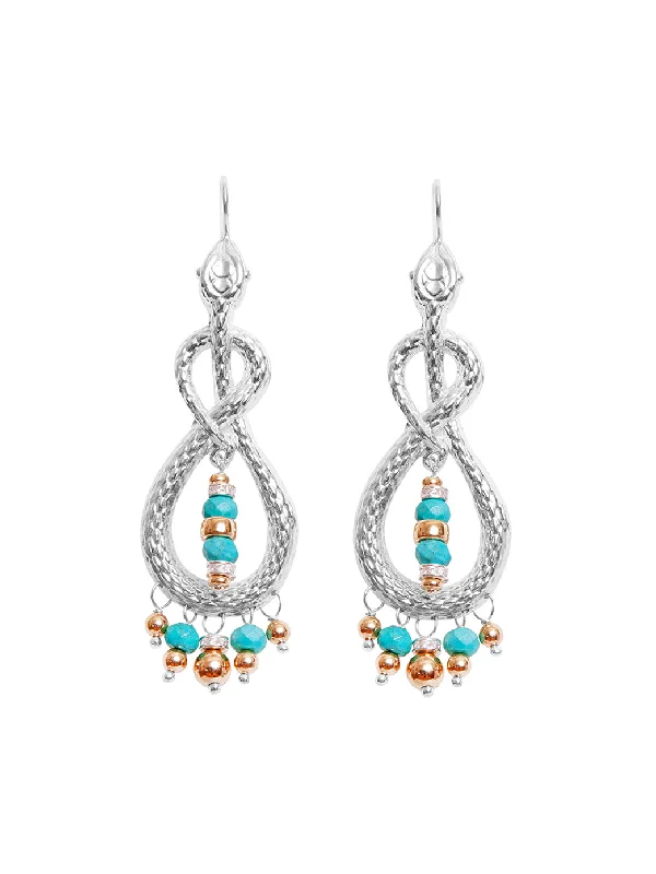 Tassel Earrings for Women-Serpente Earrings