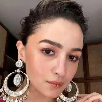 Statement Gold Earrings-Custom Order - Alia Bhatt Earrings