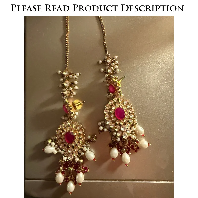 Rose Gold Drop Earrings-Custom Order - Rabail Earrings Emerald